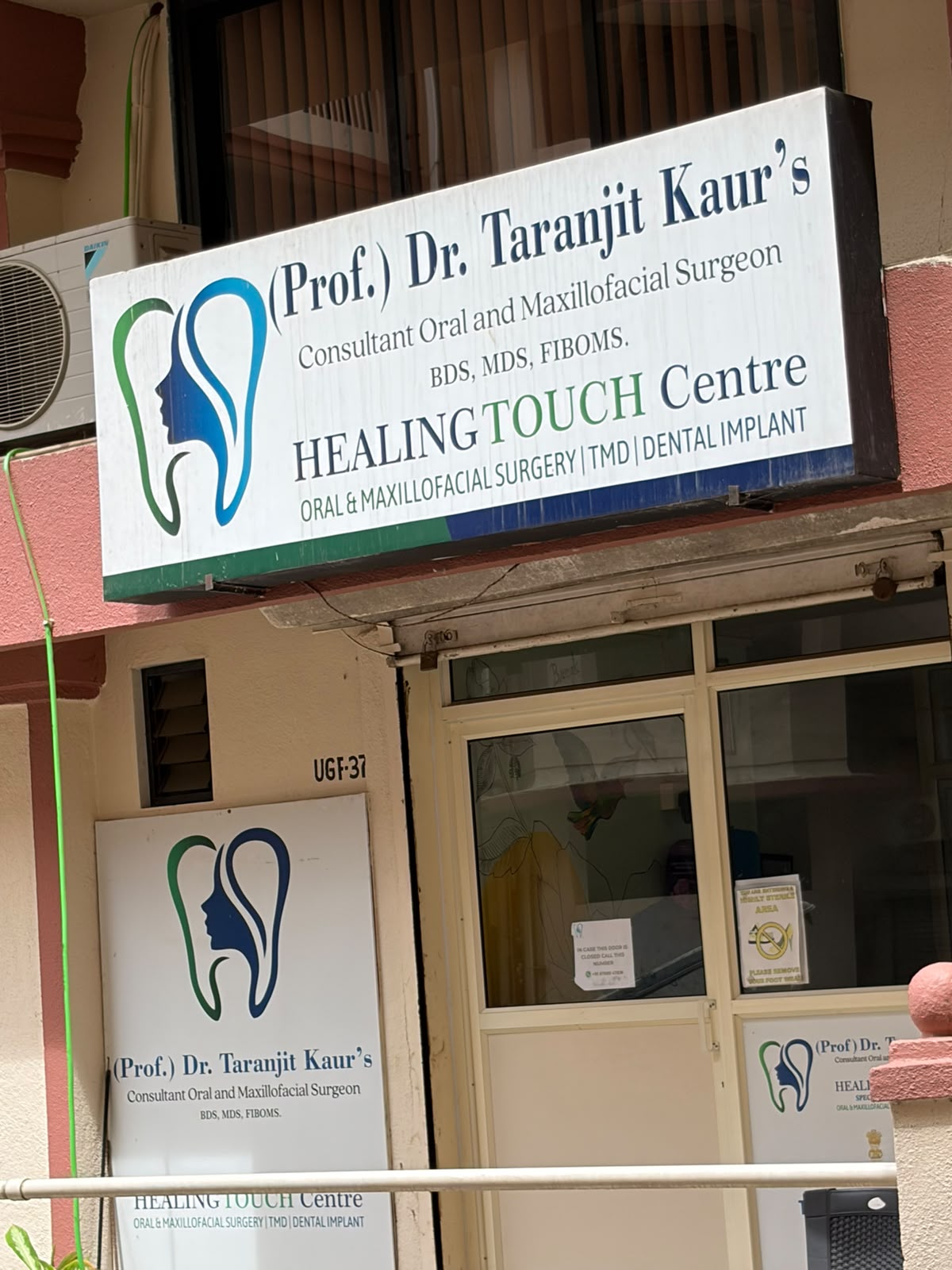 Healing Touch Centre dental clinic interior in Madgaon