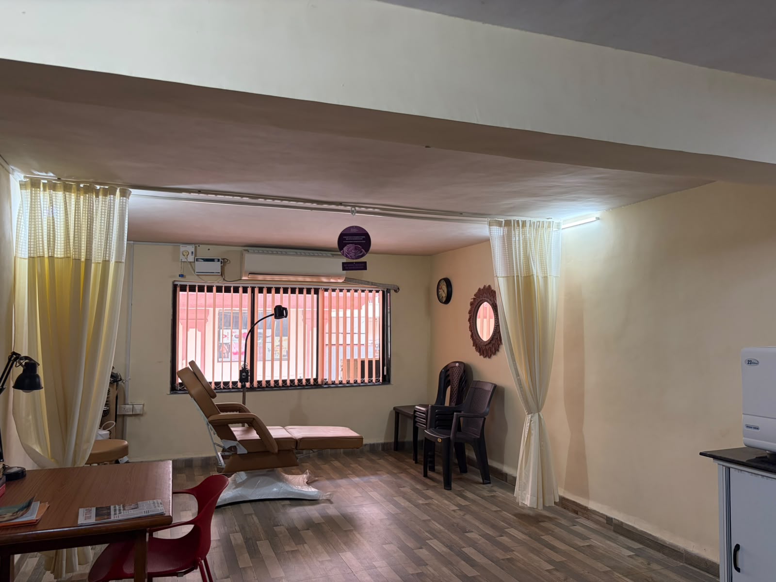 Digital imaging room at the Madgaon dental clinic